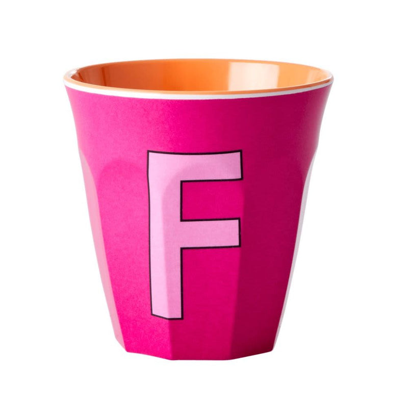 Alphabet Cup Pink F