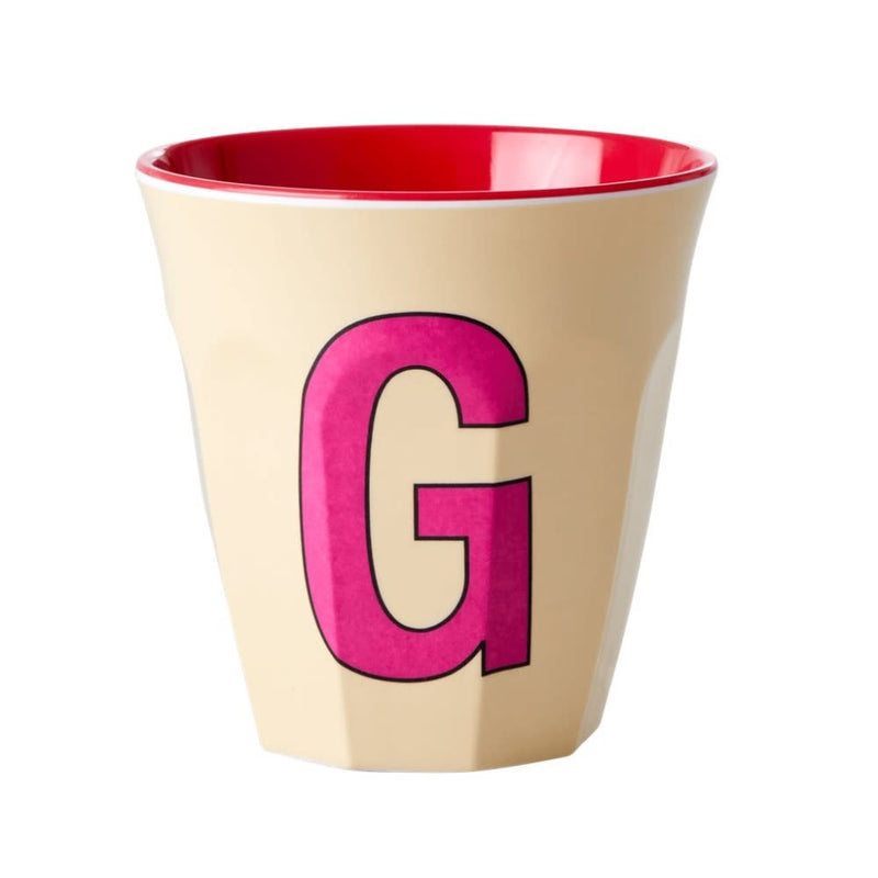 Alphabet Cup Cream G