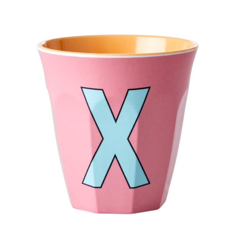 Alphabet Cup Soft Pink X