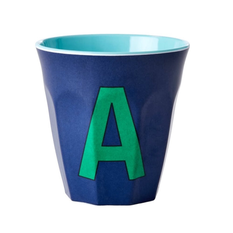 Alphabet Cup Dark Blue A