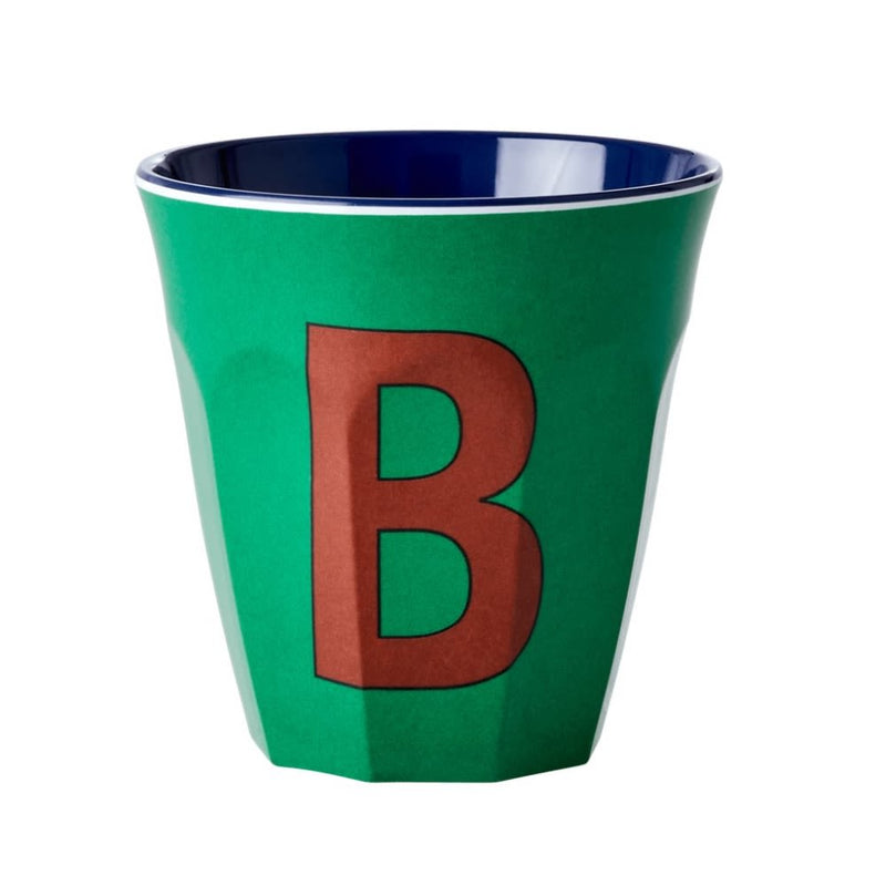 Alphabet Cup Dark Green B