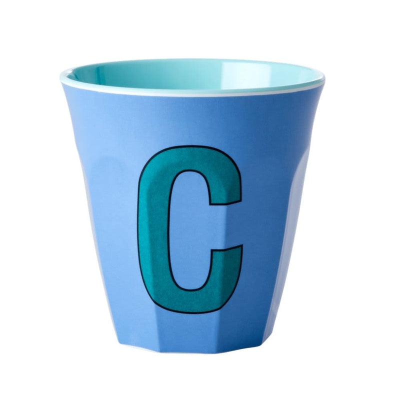 Alphabet Cup Soft Blue C