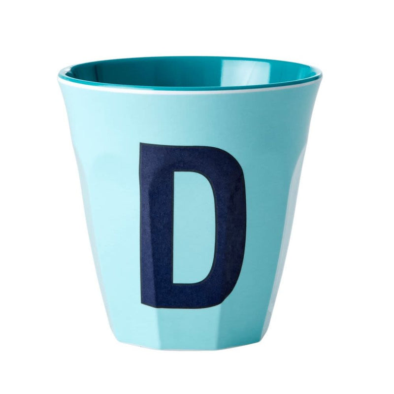 Alphabet Cup Soft Blue D
