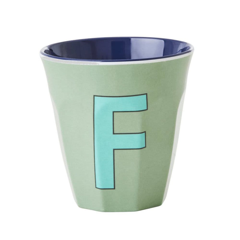 Alphabet Cup Khaki F
