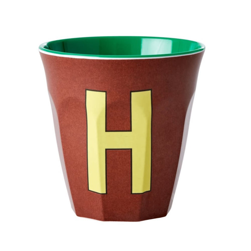 Alphabet Cup Brown H
