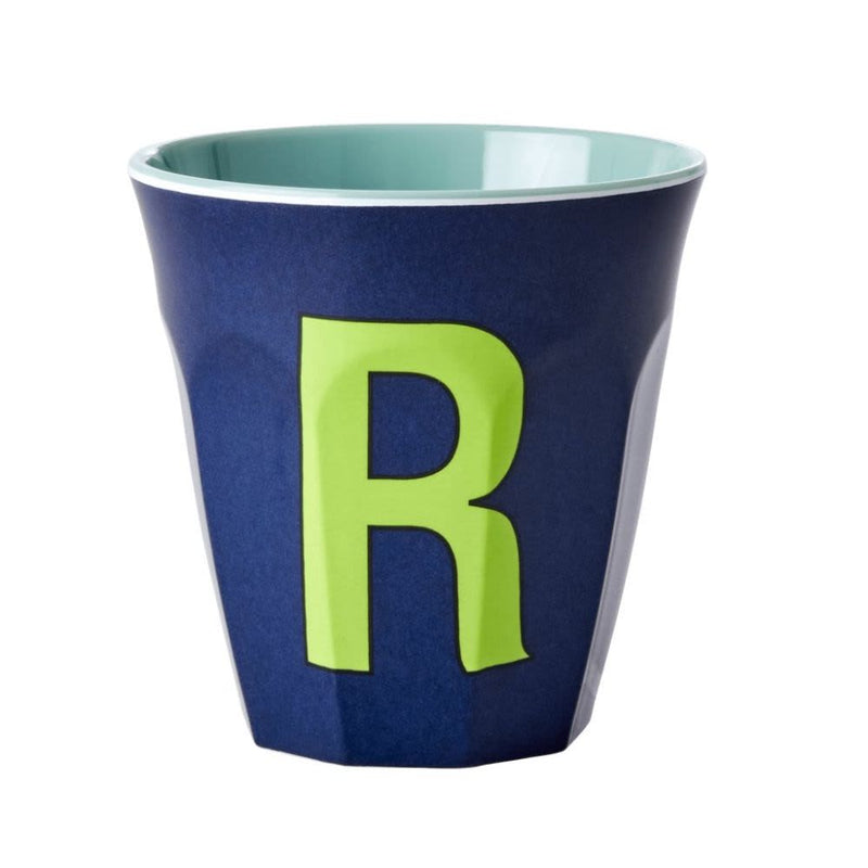 Alphabet Cup Dark Blue R