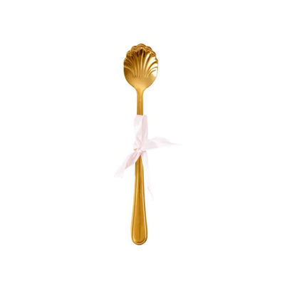 Latteskje Seashell Gull 4pk
