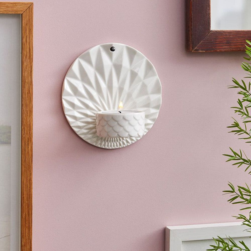 Pipanella Wall Votive Scales Hvit