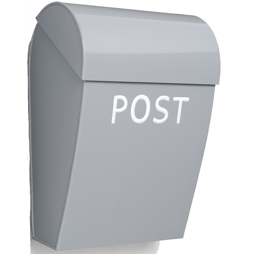 Postkasse Lys Grå