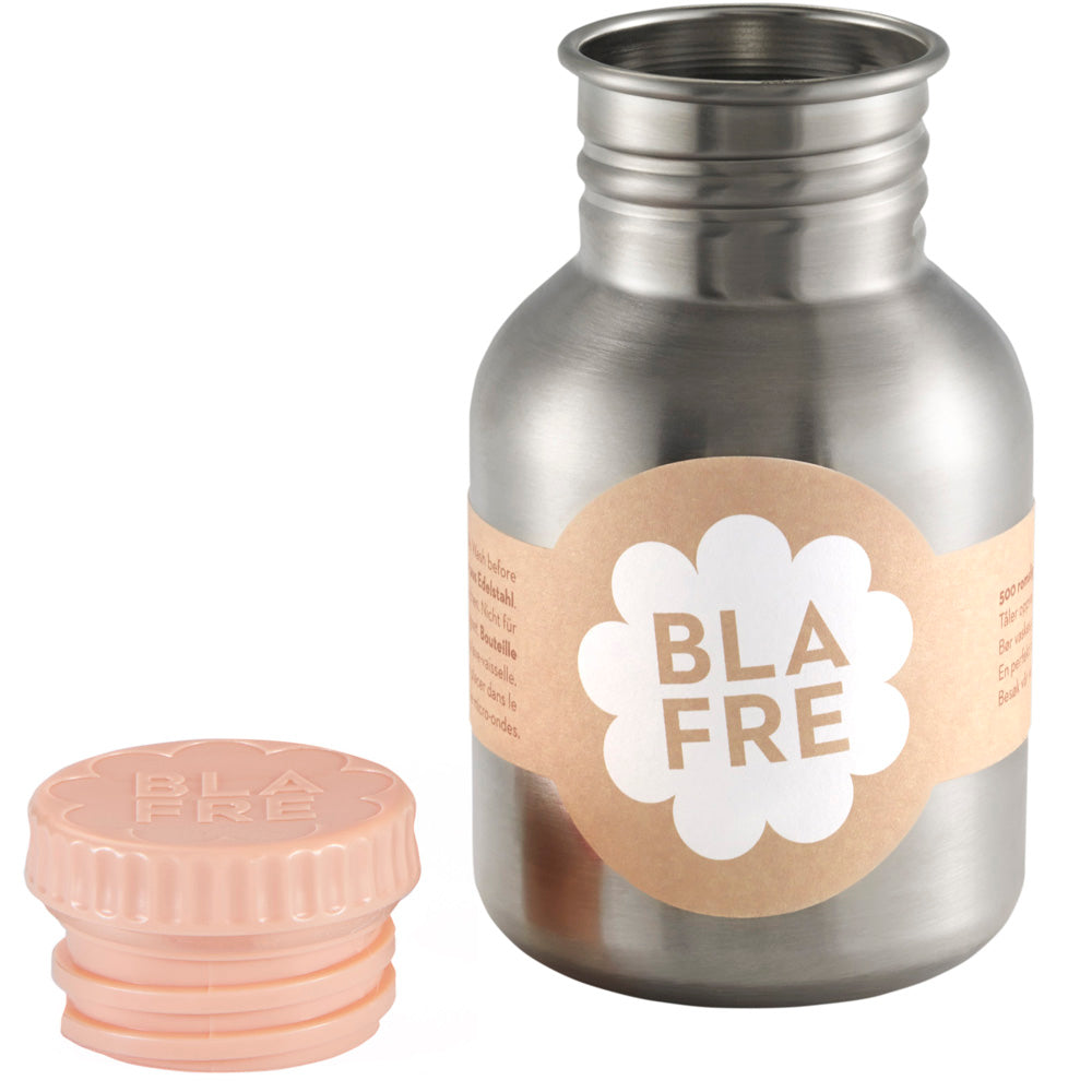Steel bottle 0.3l Peach
